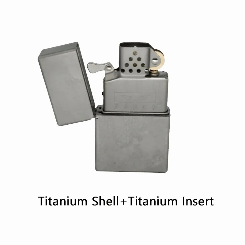 Lighter Insert Zippo - Zorro Yeni titanyum alaşımlı gövde ve