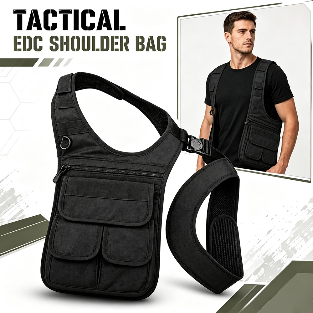 Edc Daily Carry - Taktiksel Gizli Koltuk Altı Alet Çantası