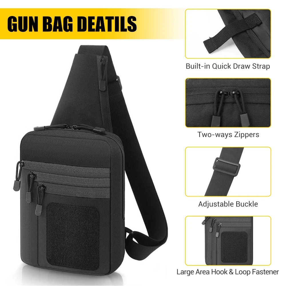 Gizli Taşıma Göğüs Çantası, Ta - Edc Carry Pistols incelemesi ve fiyatı