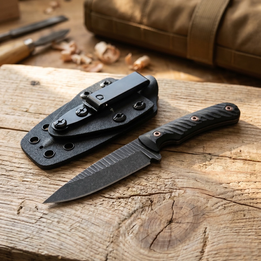 Tam Tang Bushcraft Bıçağı D2 Ç - Edc Carry Fixed Blade Knife incelemesi ve fiyatı