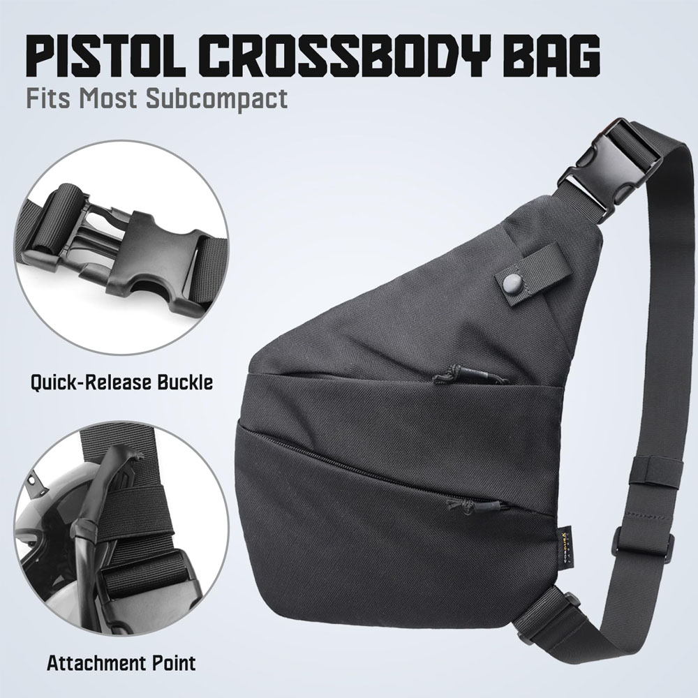 Taktik gizli silah taşıma çant - Edc Carry Pistols incelemesi ve fiyatı