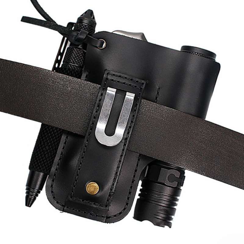 EDC Deri El Feneri Alet Kılıfı - Edc Carry Box incelemesi ve fiyatı