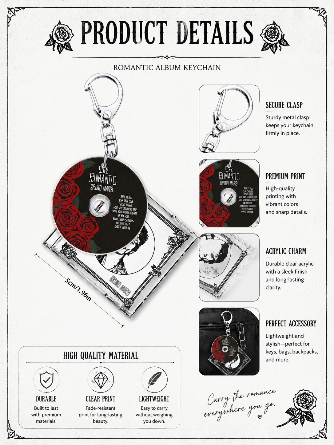 Bruno Anahtarlık, Romantik, Ma - Carabiner Keychain incelemesi ve fiyatı