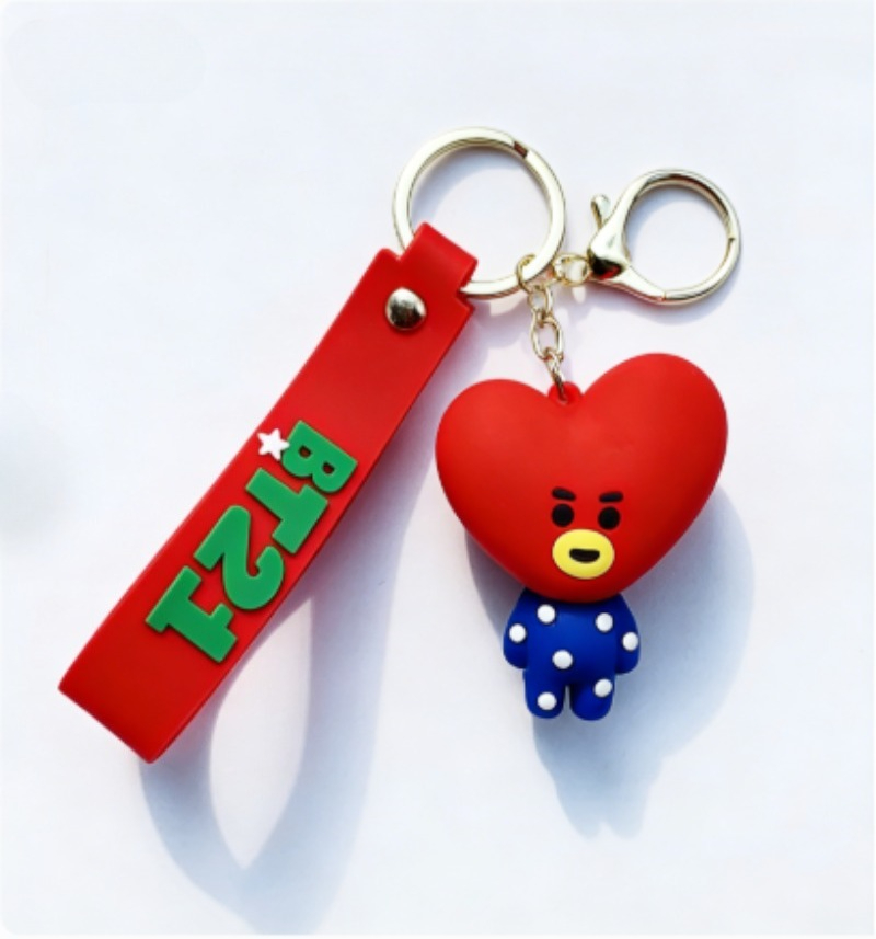 Yeni BT21 Koya RJ Shooky Cooky - Carabiner Keychain incelemesi ve fiyatı