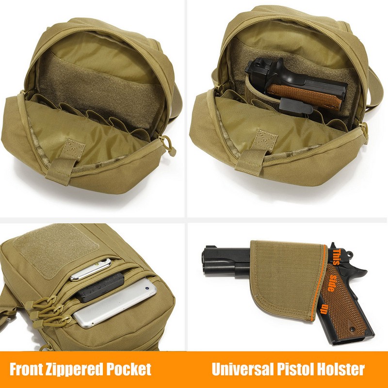 Yeni Taktik Göğüs Çantası Taba - Edc Carry Pistols incelemesi ve fiyatı