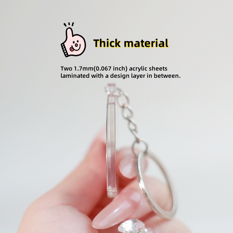 2D DÜZ 6 cm/2.36 inç 1 Parça Ö - Carabiner Keychain incelemesi ve fiyatı