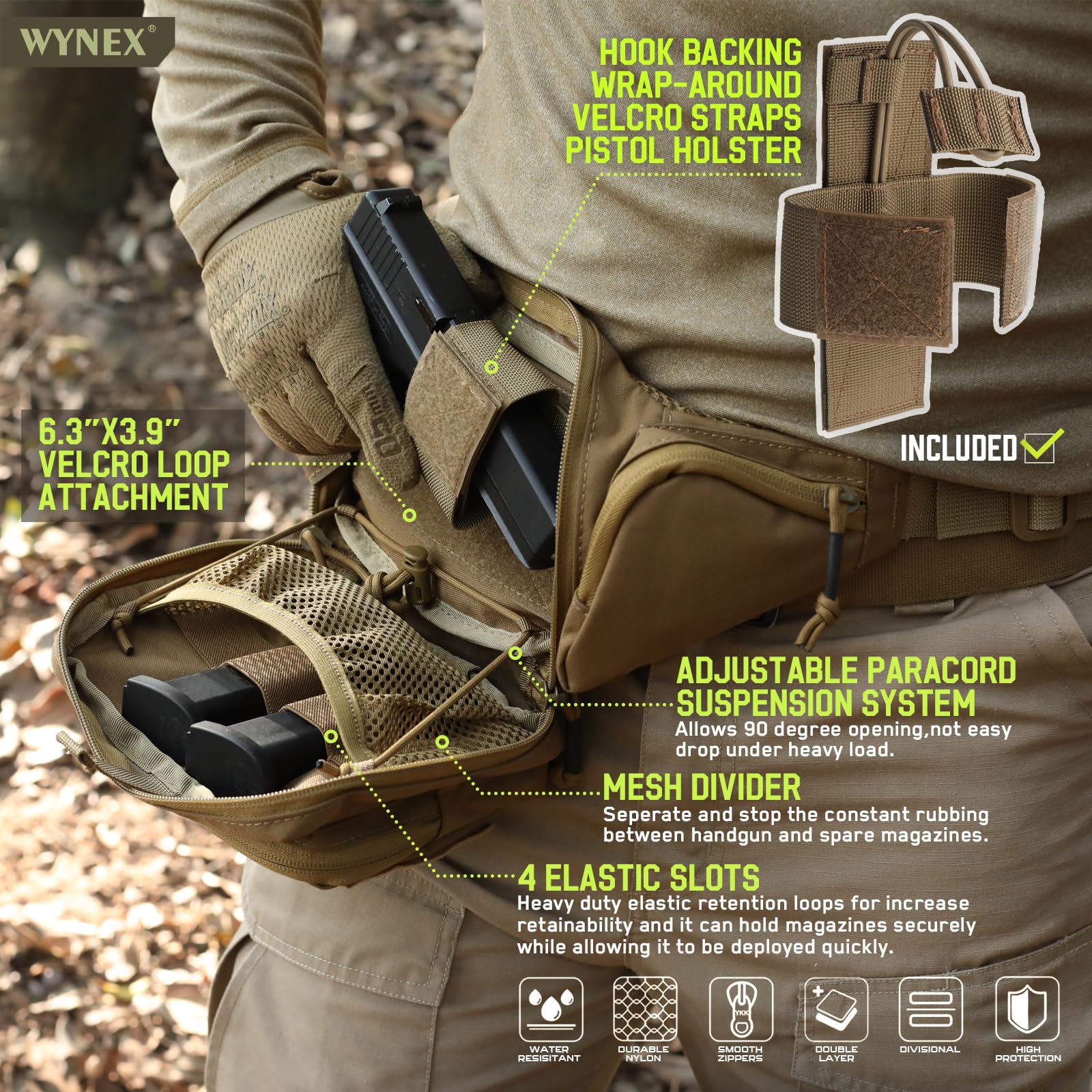 Taktiksel Gizli Taşıma Bel Çan - Edc Carry Pistols incelemesi ve fiyatı