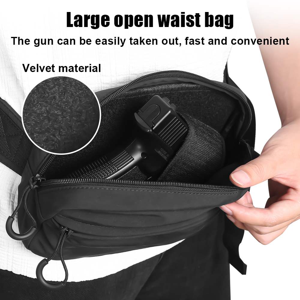 Taktik Crossbody Çanta Tabanca - Edc Carry Pistols incelemesi ve fiyatı