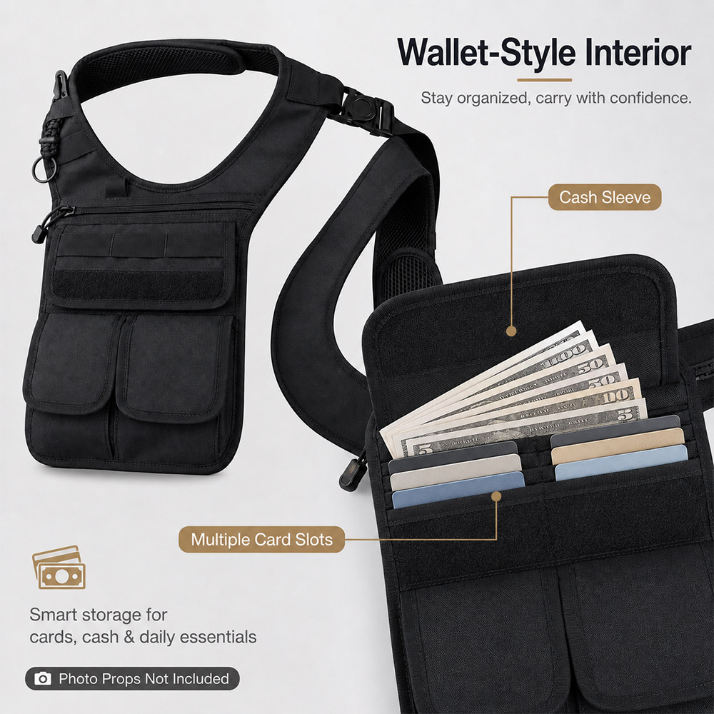 Taktiksel Gizli Koltuk Altı Al - Edc Daily Carry incelemesi ve fiyatı