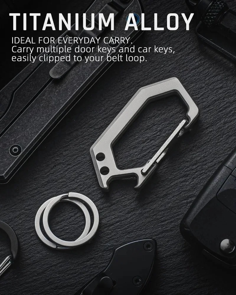 Titanyum Alaşımlı Balık Kılçığ - Bottle Opener Keyring incelemesi ve fiyatı